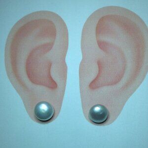 Honora White Freshwater Coin Pearl Earring